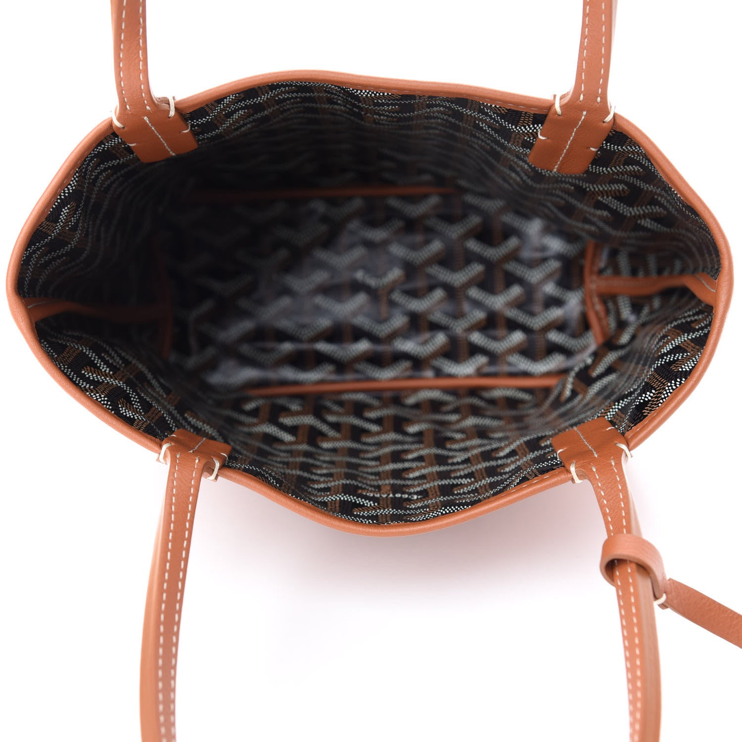 Goyard Goyardine Reversible Mini Anjou Black Gold 14 of 17