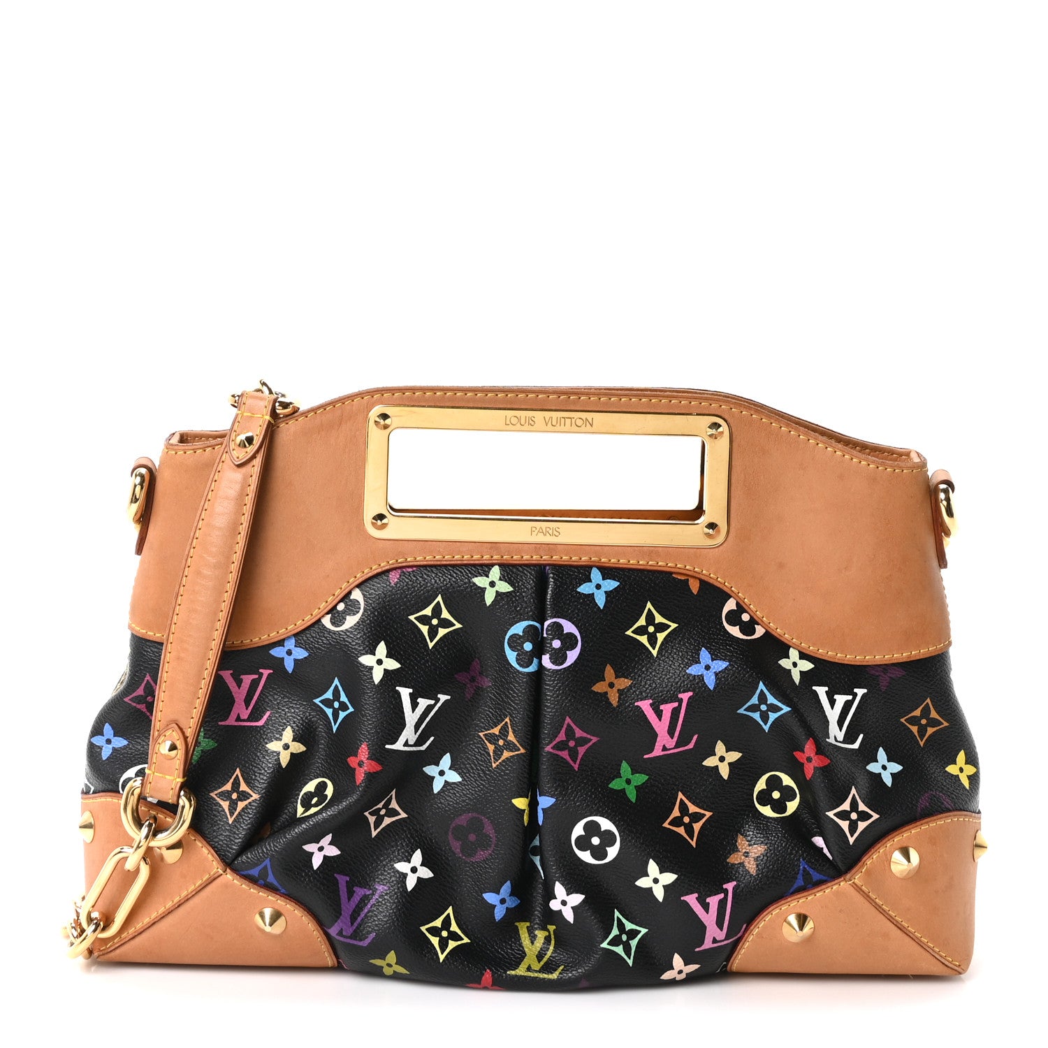 Louis Vuitton Monogram Multicolor Judy MM Black 1 of 8