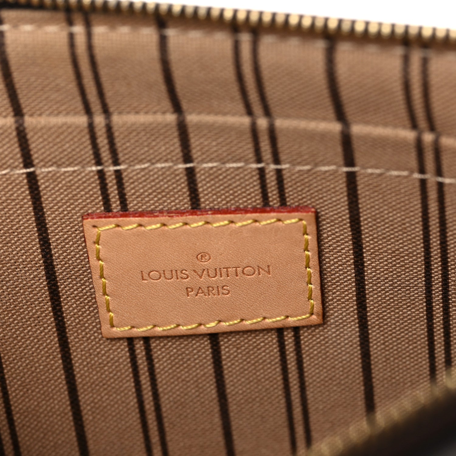 Louis Vuitton Monogram Neverfull MM GM Pochette 6 of 11