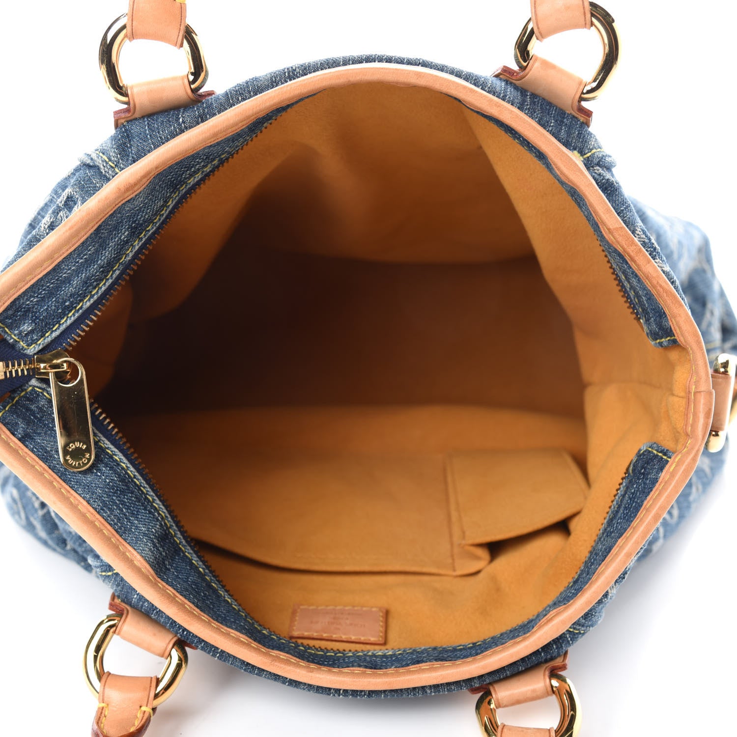 Louis Vuitton Denim Neo Cabby GM Blue 5 of 11