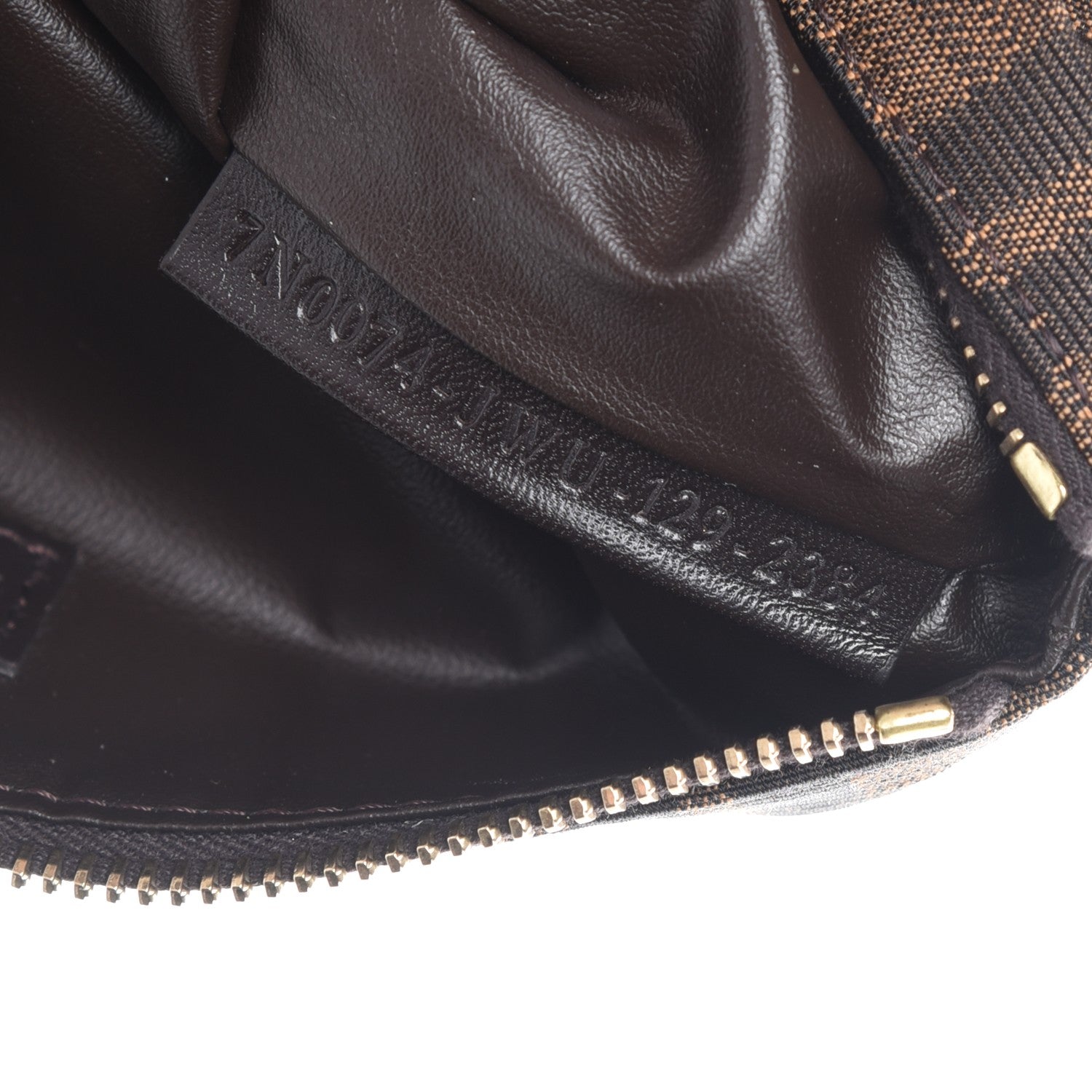 Fendi Zucca Cosmetic Pouch Tobacco 7 of 7