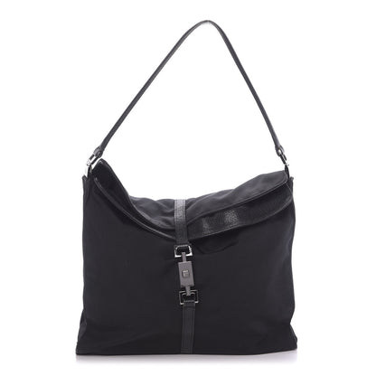 Gucci Nylon Shoulder Bag Black 1 of 17