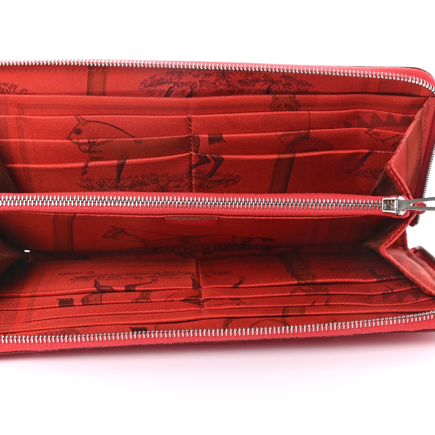 Epsom Silk'In Wallet Rouge Tomate