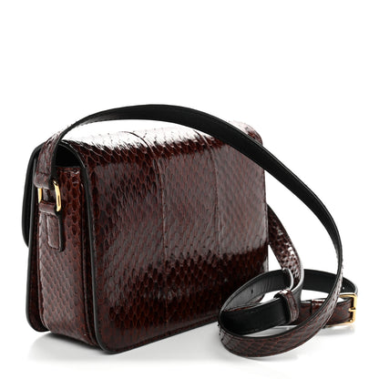 Celine Watersnake Teen Triomphe Brown 3 of 12