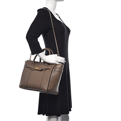 Mulberry Classic Grain Small Bayswater Zip Tote Clay 2 of 10