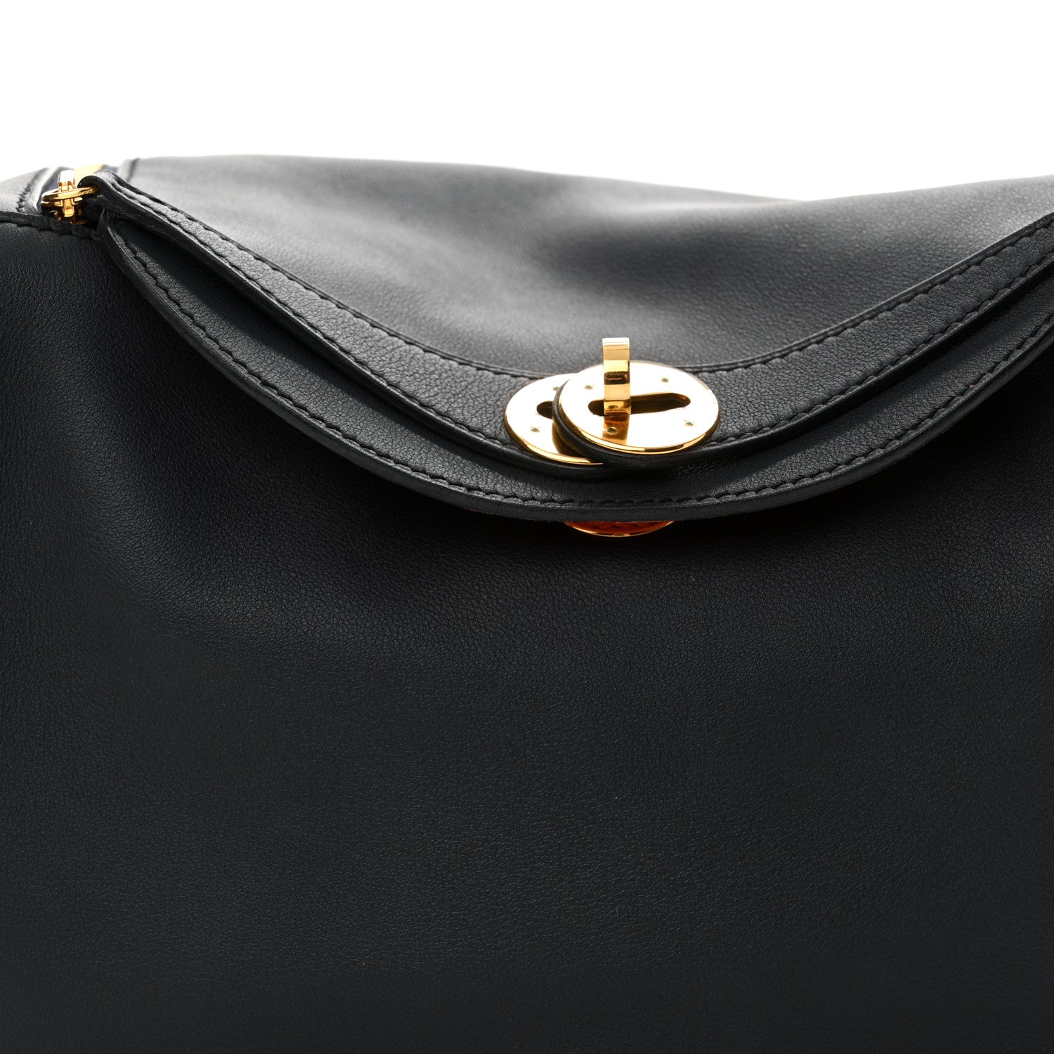 Hermes Swift Verso Lindy 26 Bleu Indigo Orange Poppy 8 of 12