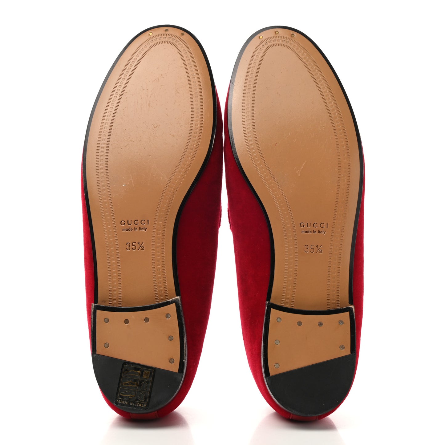 Velvet Horsebit Womens Jordaan Loafers 35.5 Hibiscus Red