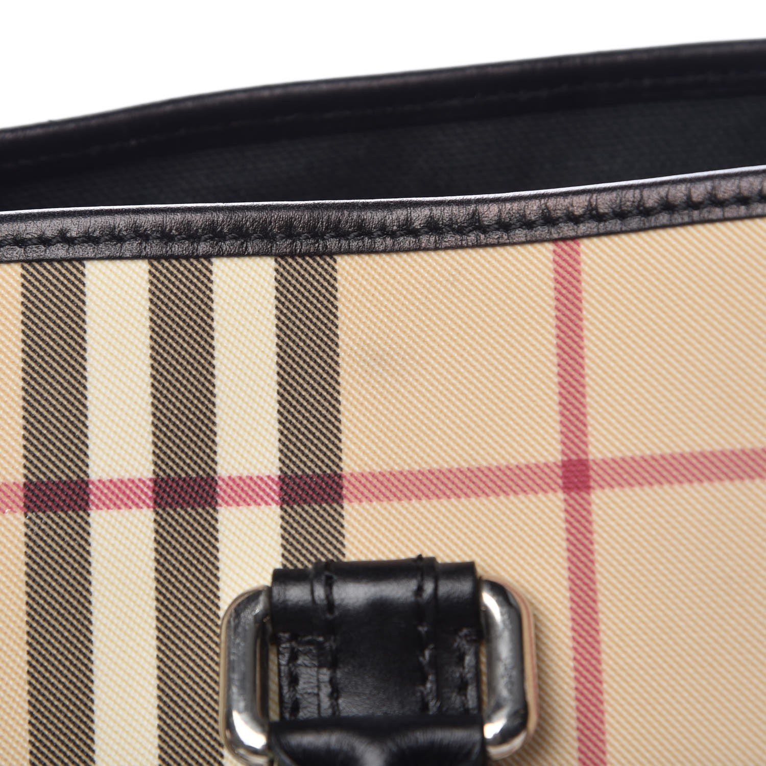 Burberry House Check Buckle Tote Black 11 of 14