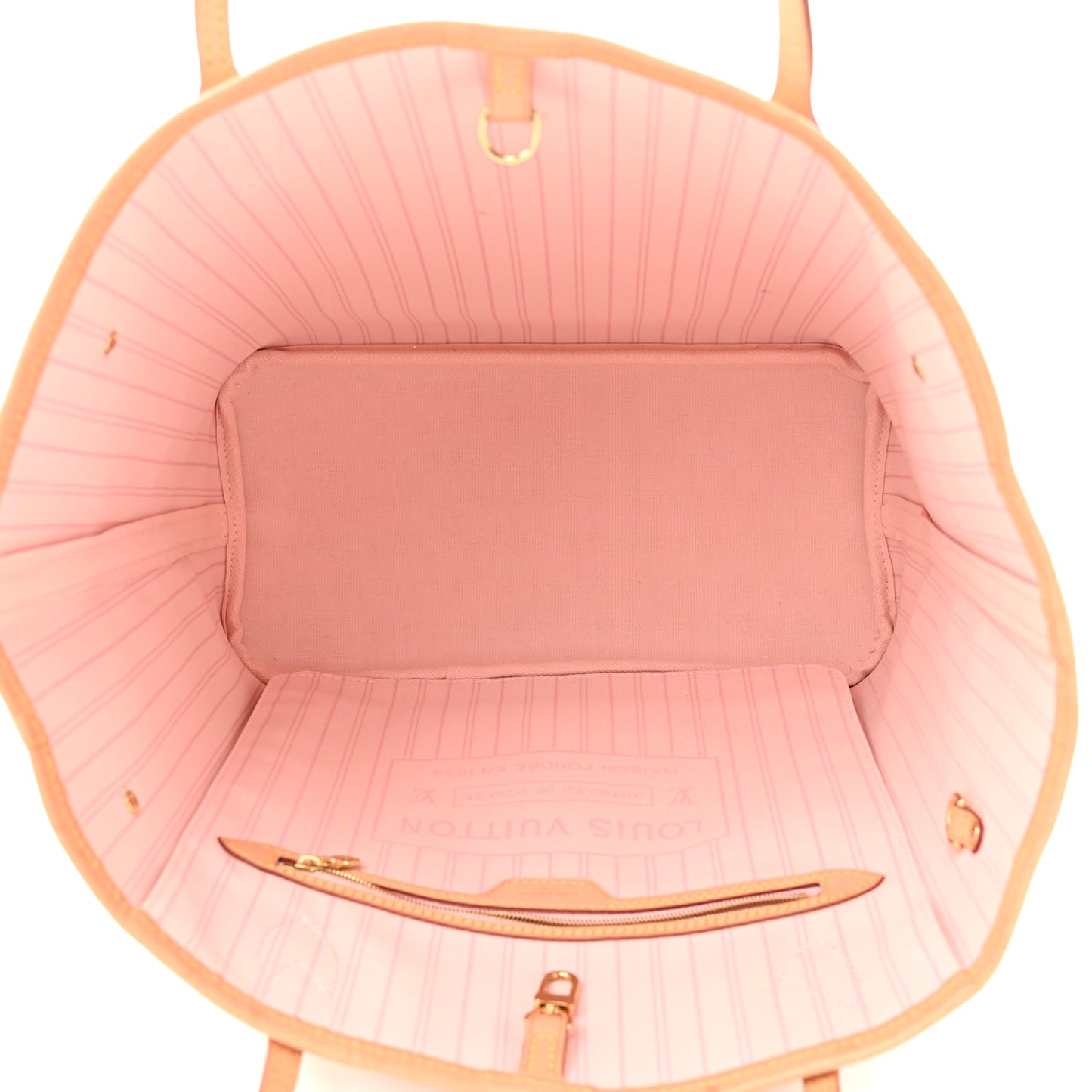 Damier Azur Neo Neverfull MM Rose Ballerine