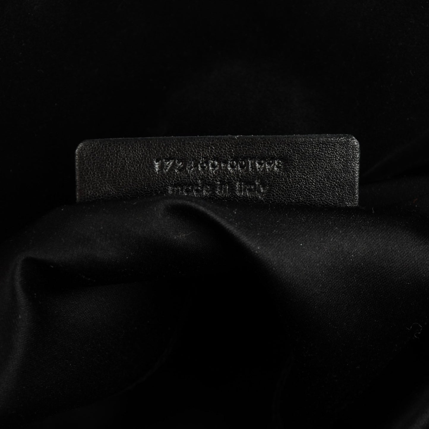 Patent Crocodile Embossed Medium Downtown Tote Black