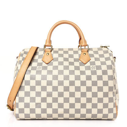 Louis Vuitton Damier Azur Speedy Bandouliere 30 1 of 9