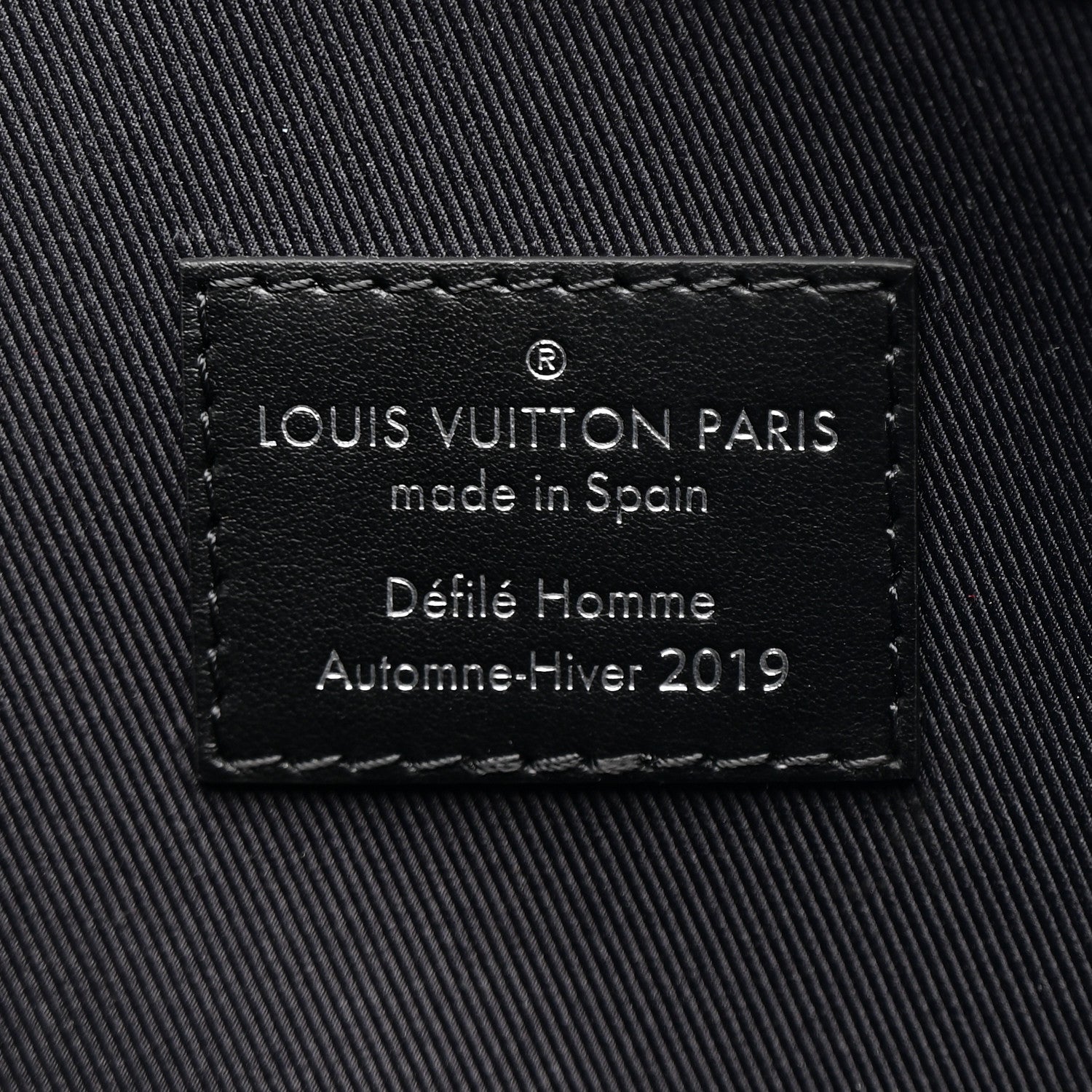 Louis Vuitton Taiga Rainbow Pochette A4 Black 6 of 7