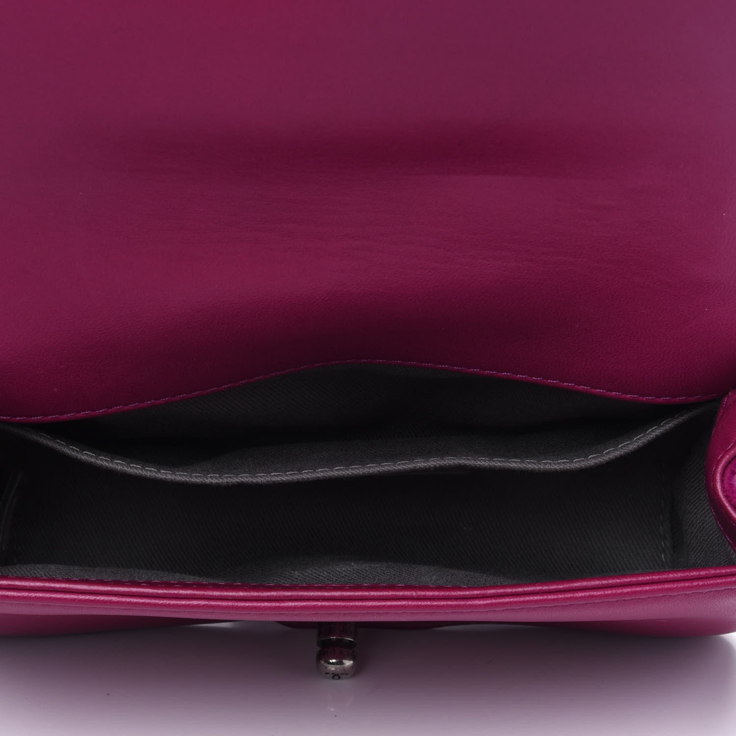 Chanel Velvet Quilted Small Boy Flap Fuchsia 4 of 4