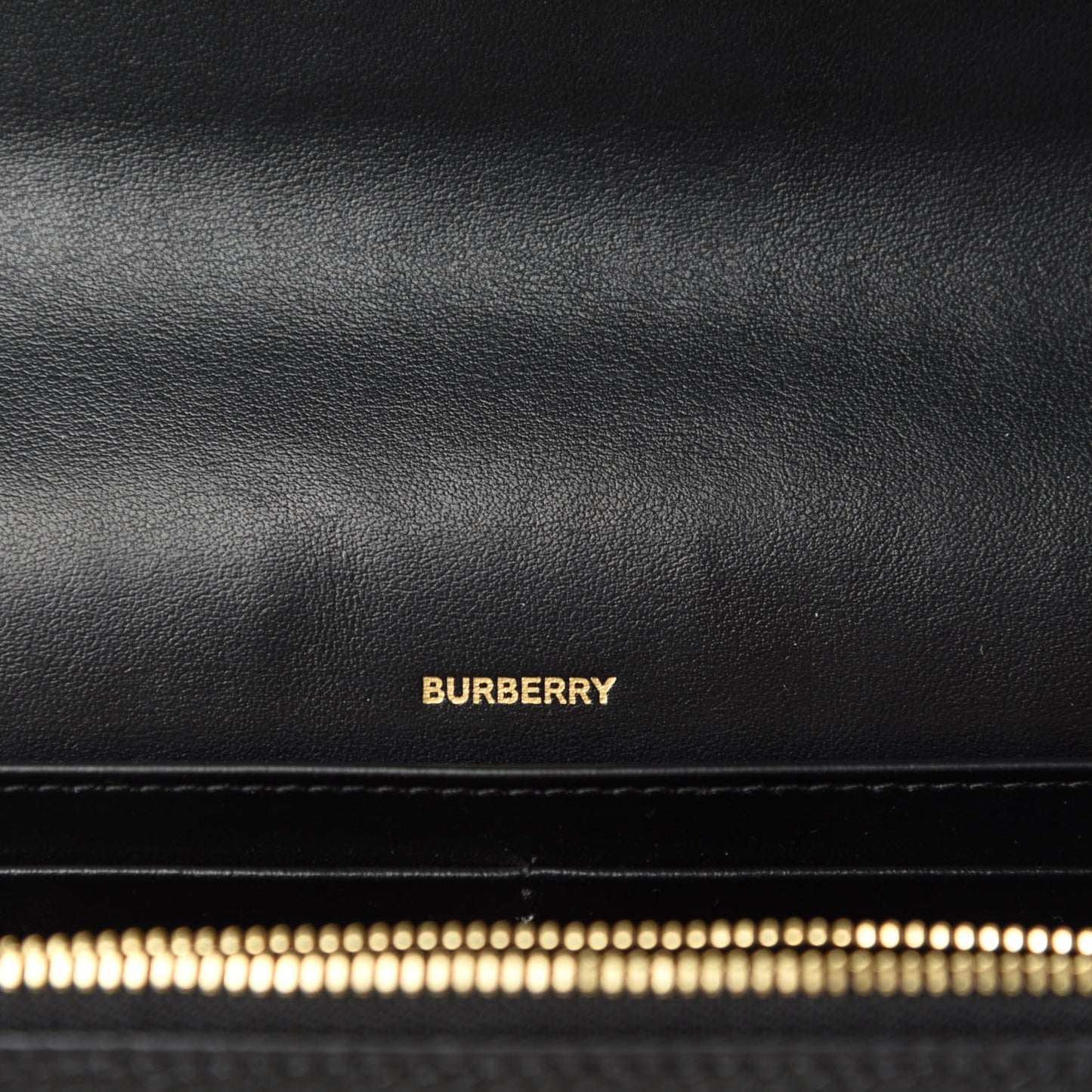 Grainy Calfskin Vintage Check Hampshire Crossbody Black