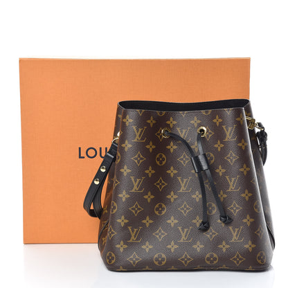 Louis Vuitton Monogram Neonoe MM Black 10 of 10