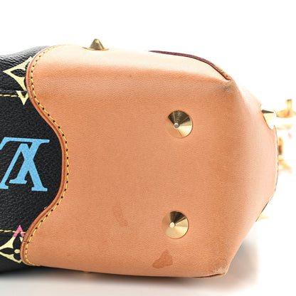 Louis Vuitton Monogram Multicolor Judy MM Black 9 of 15