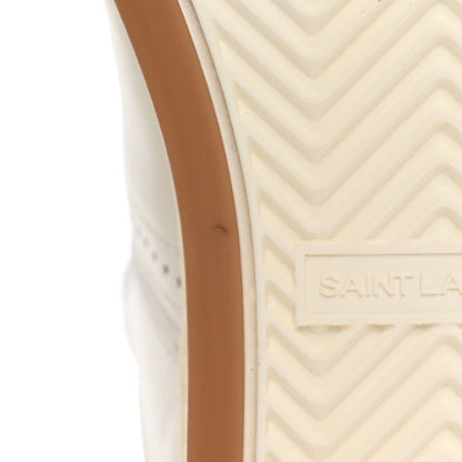 Saint Laurent Calfskin SL/61 Low Top Sneakers 37 White 10 of 16