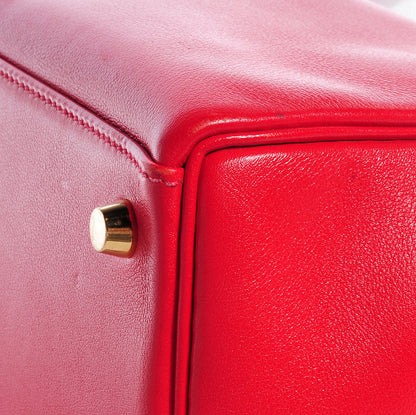 Hermes Gulliver Kelly Retourne 32 Rouge Vif 9 of 27