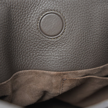 Bottega Veneta Cervo Deerskin Braided Tote Brown 5 of 8