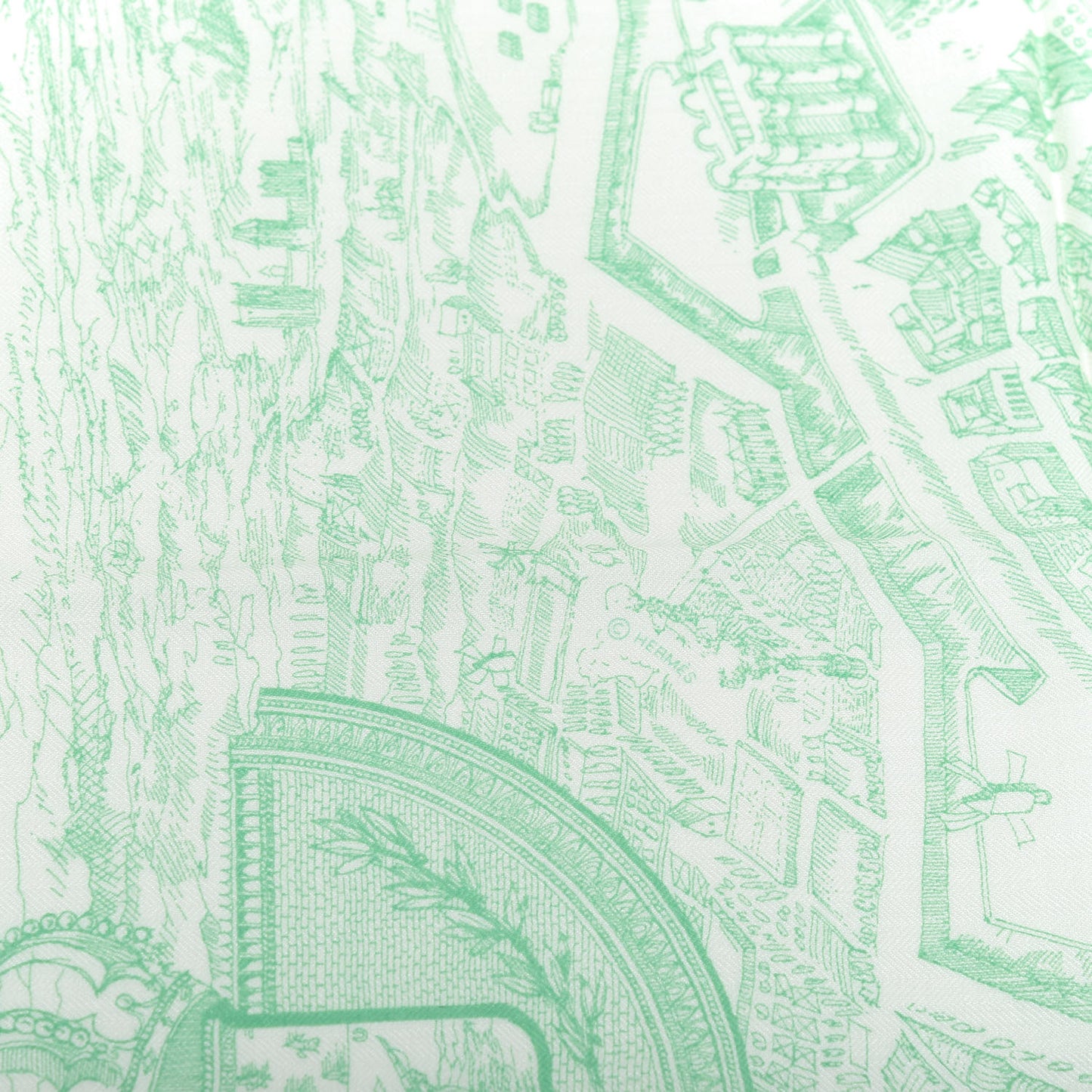 Cashmere Silk La Cite Cavaliere Shawl 140 Vert Fluo Vert D'eau