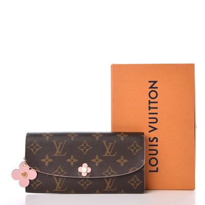 Louis Vuitton Monogram Bloom Flower Emilie Wallet 7 of 7