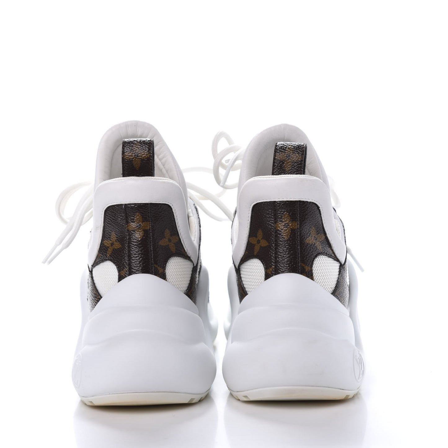 Patent Monogram LV Archlight Sneakers 37 White