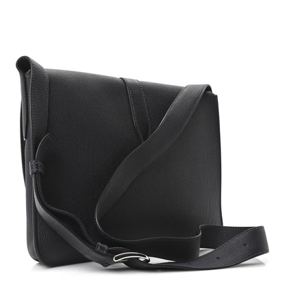 Hermes Togo Steve Light Messenger Bleu Nuit 3 of 10