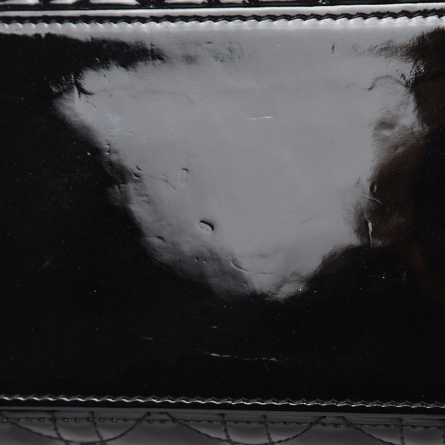 Christian Dior Patent Cannage Medium Lady Dior Black 13 of 16