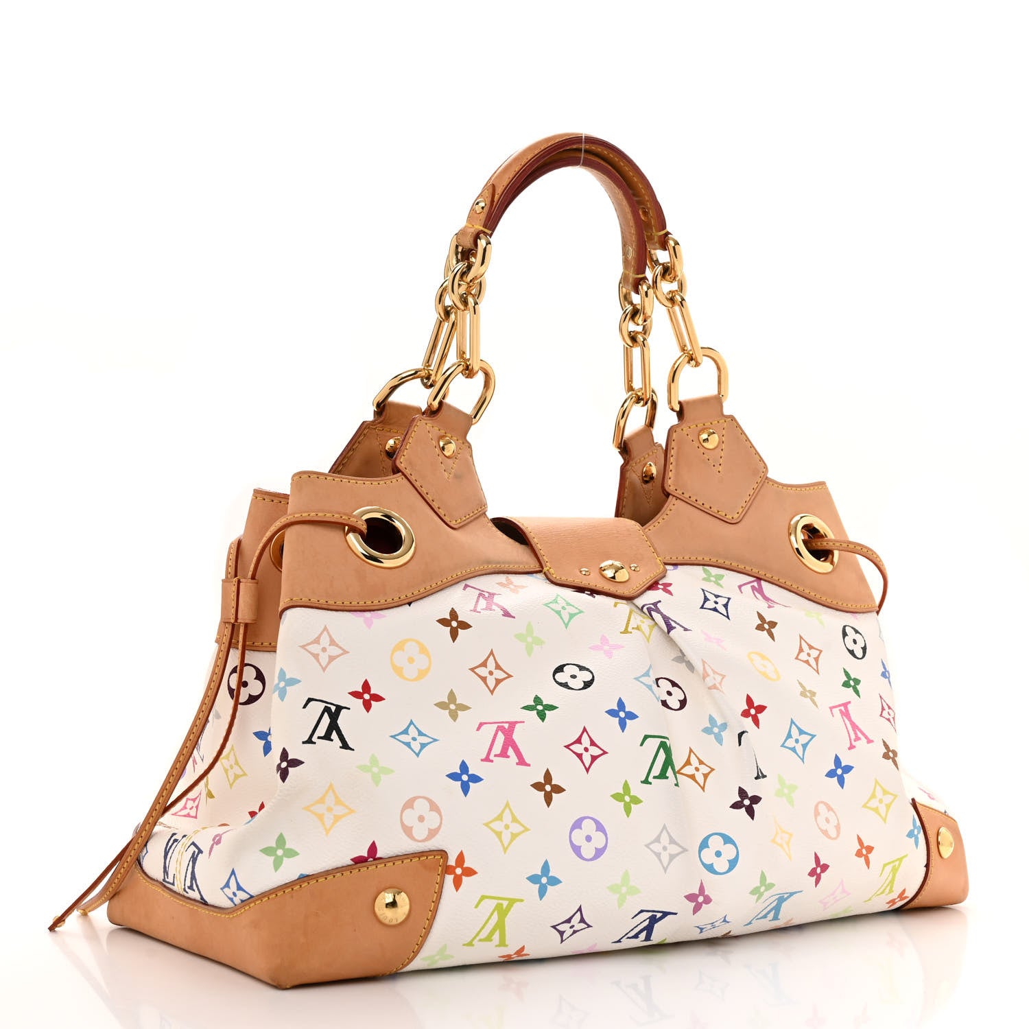 Louis Vuitton Monogram Multicolor Ursula White 5 of 31