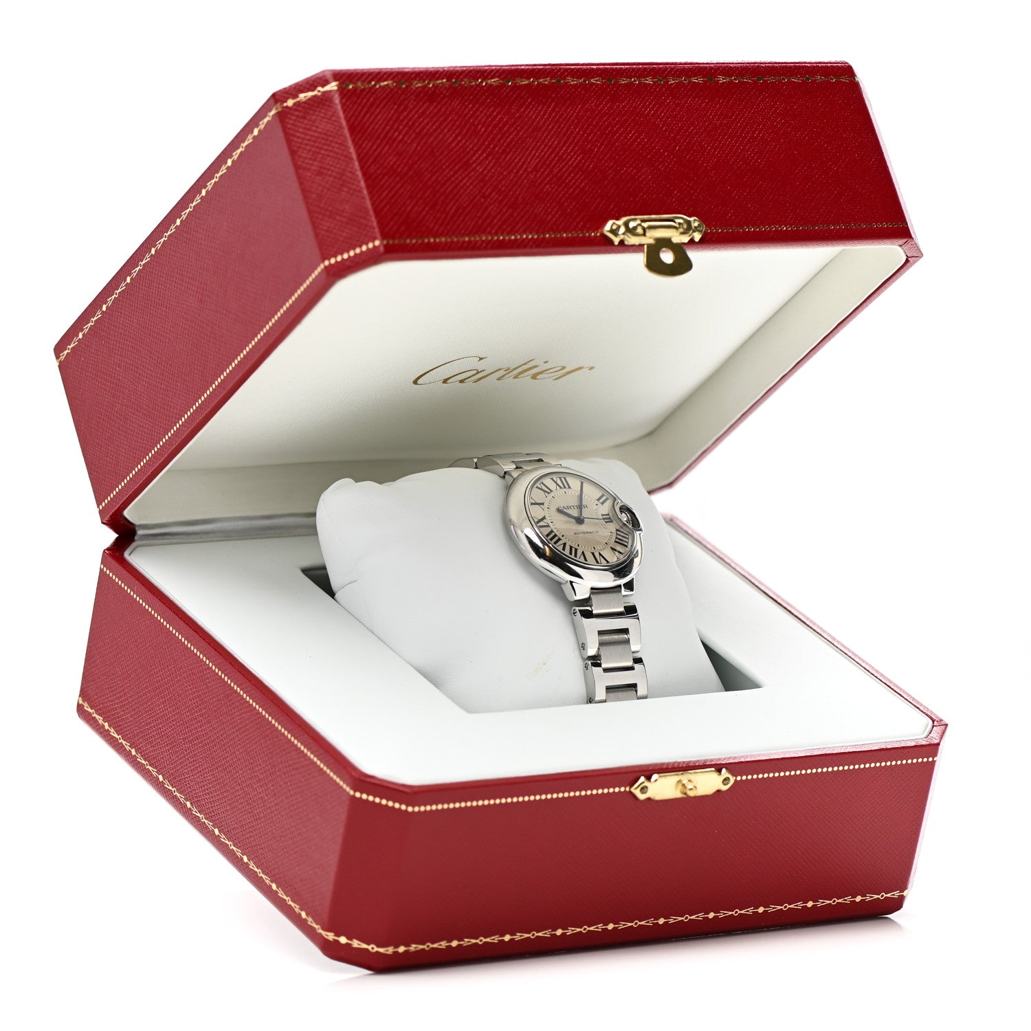 Cartier Stainless Steel 33mm Ballon Bleu De Cartier Automatic Watch 5 of 5