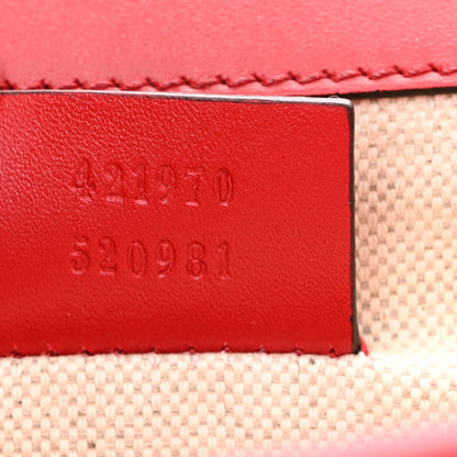 Gucci Calfskin Chinese New Year Mini Dionysus Shoulder Bag Hibiscus Red 7 of 11