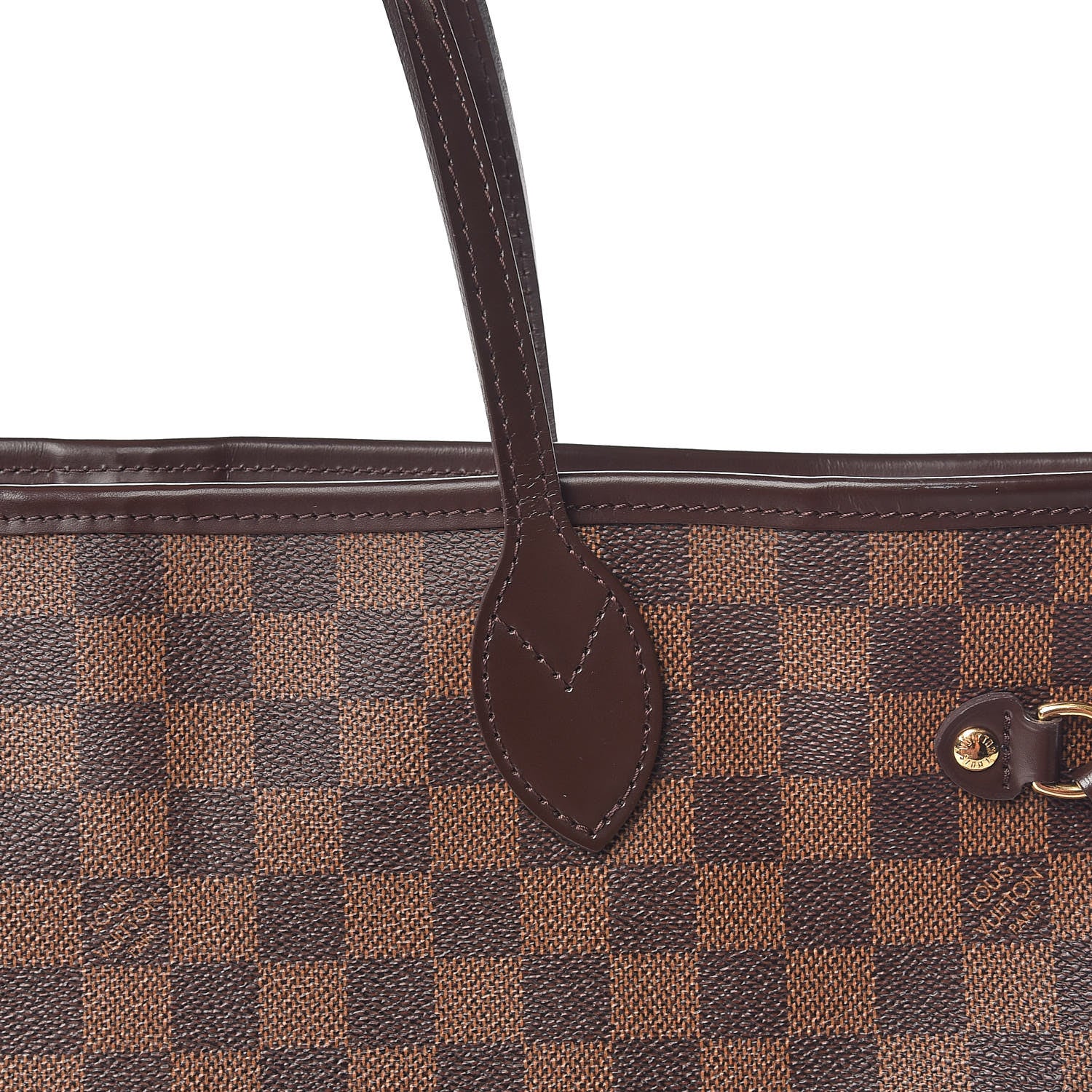 Louis Vuitton Damier Ebene Neo Neverfull MM Rose Ballerine 11 of 16