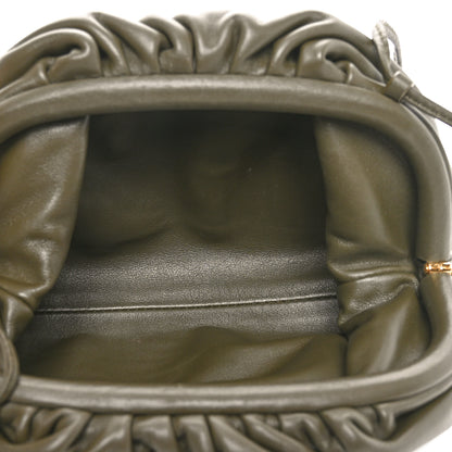 Bottega Veneta Butter Calfskin The Mini Pouch Kaki Fondente 5 of 11