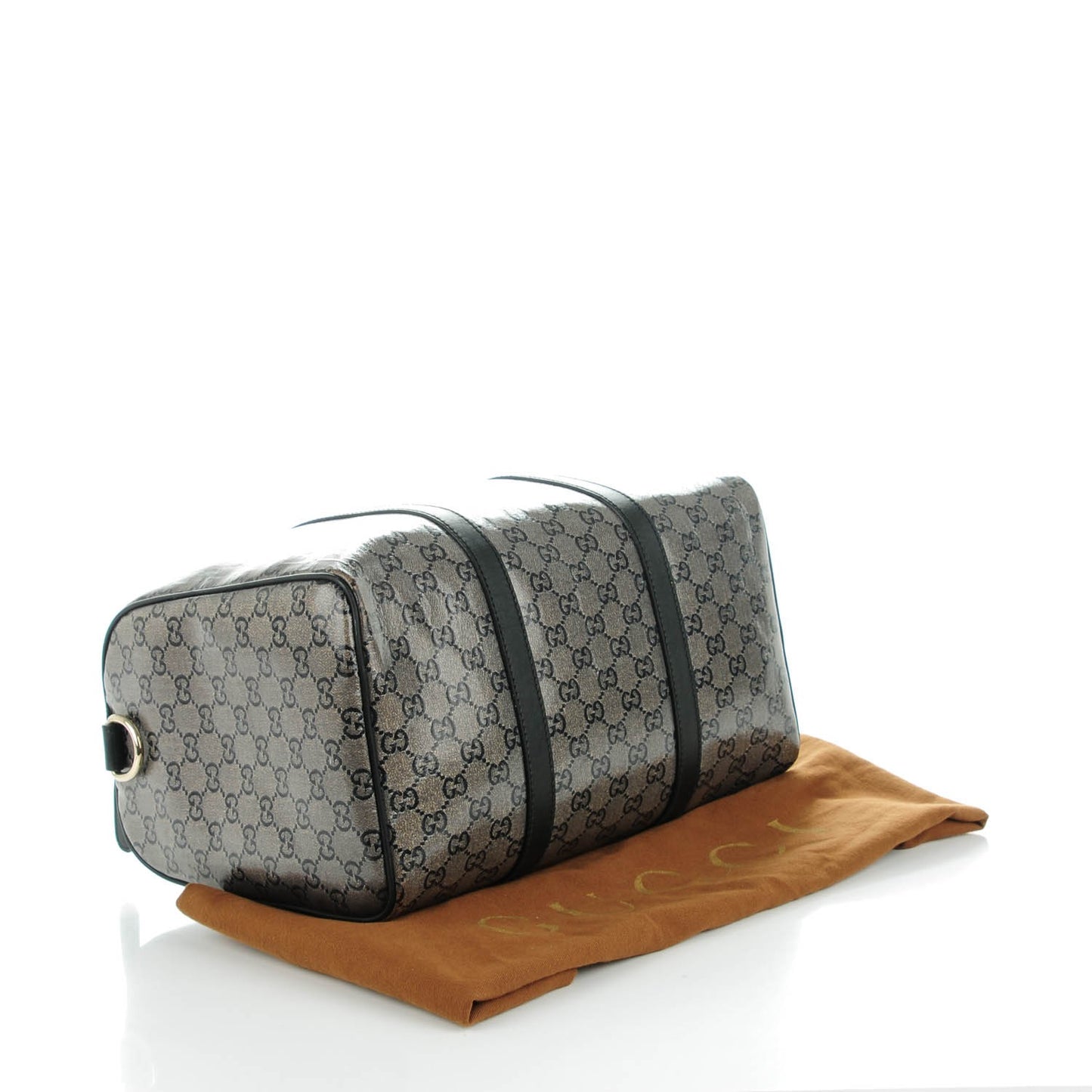 Crystal Monogram Medium Joy Boston Black