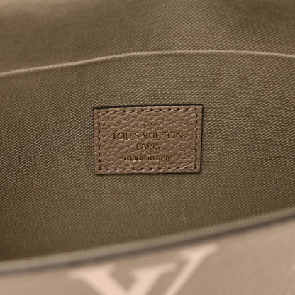 Louis Vuitton Empreinte Monogram Giant Felicie Pochette Tourterelle Creme 6 of 9