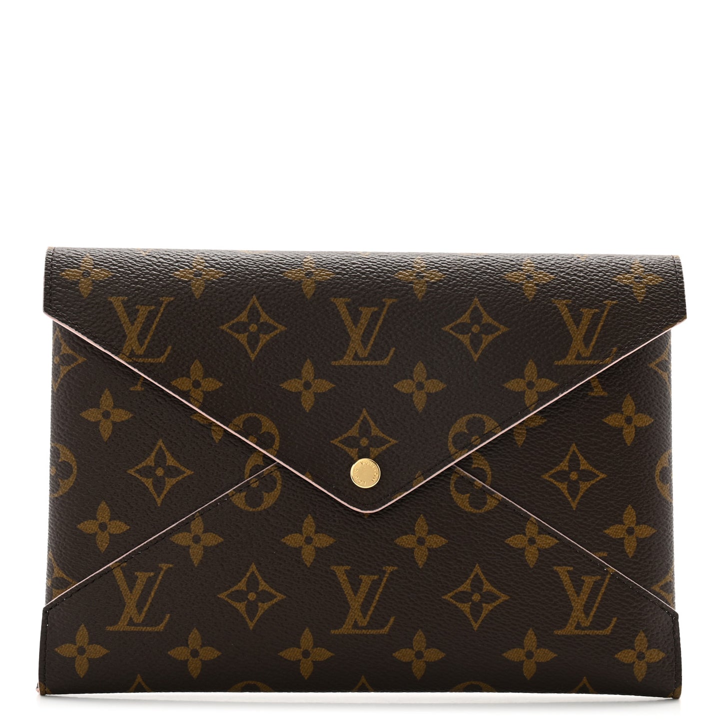 Monogram Large Kirigami Pochette Insert Rose Ballerine