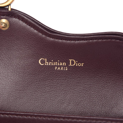 Christian Dior Oblique Saddle Card Holder Bordeaux 6 of 8