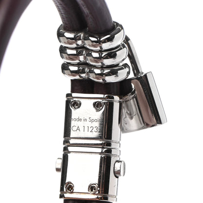 Louis Vuitton Epi Keep It Twice Bracelet 17 Brown 3 of 4