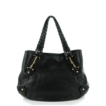 Gucci Calfskin Medium Pelham Shoulder Bag Black 1 of 8