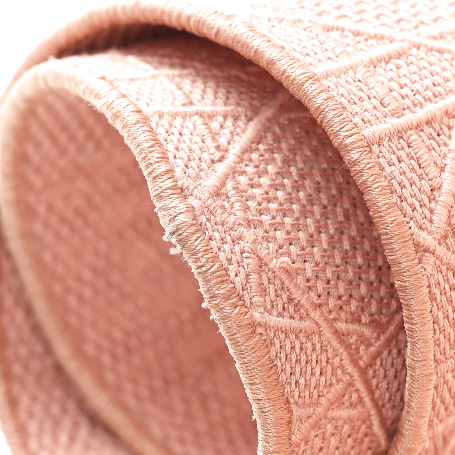 Christian Dior Canvas Embroidered Cannage Medium Lady D-Lite Pink 12 of 12