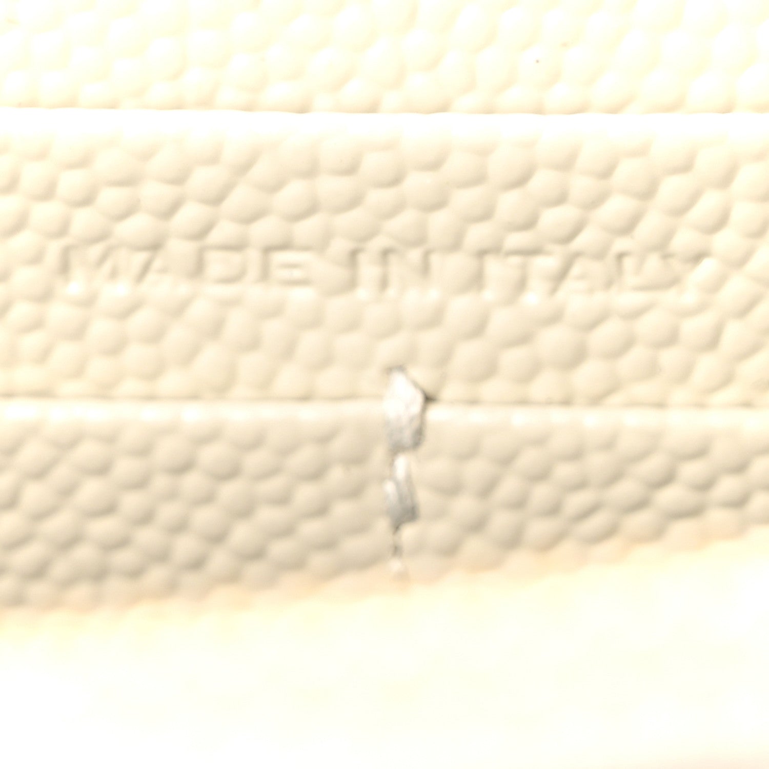 Saint Laurent Grain De Poudre Matelasse Chevron Monogram Envelope Chain Wallet Crema Soft 7 of 10