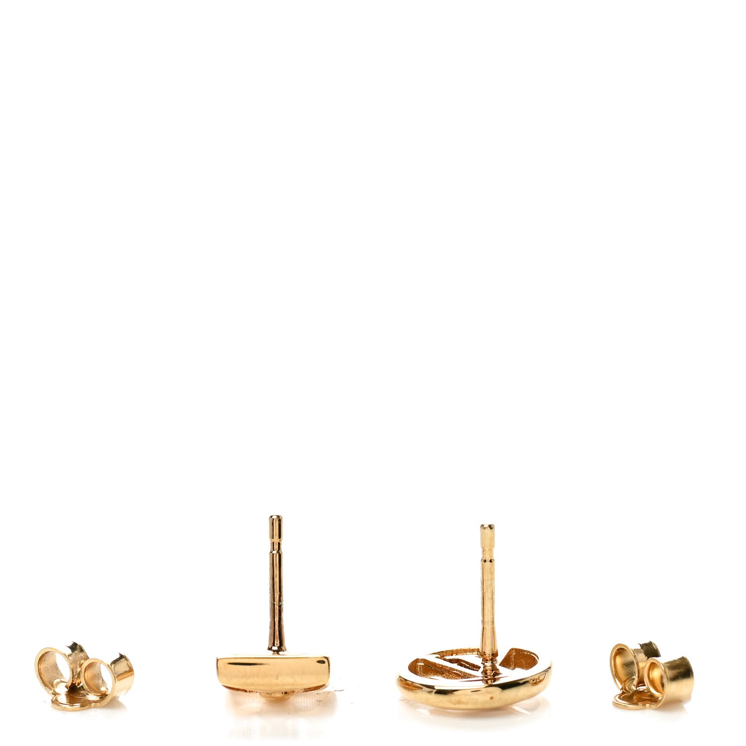 Louis Vuitton Metal Crazy In Lock Earrings Set Gold 3 of 4