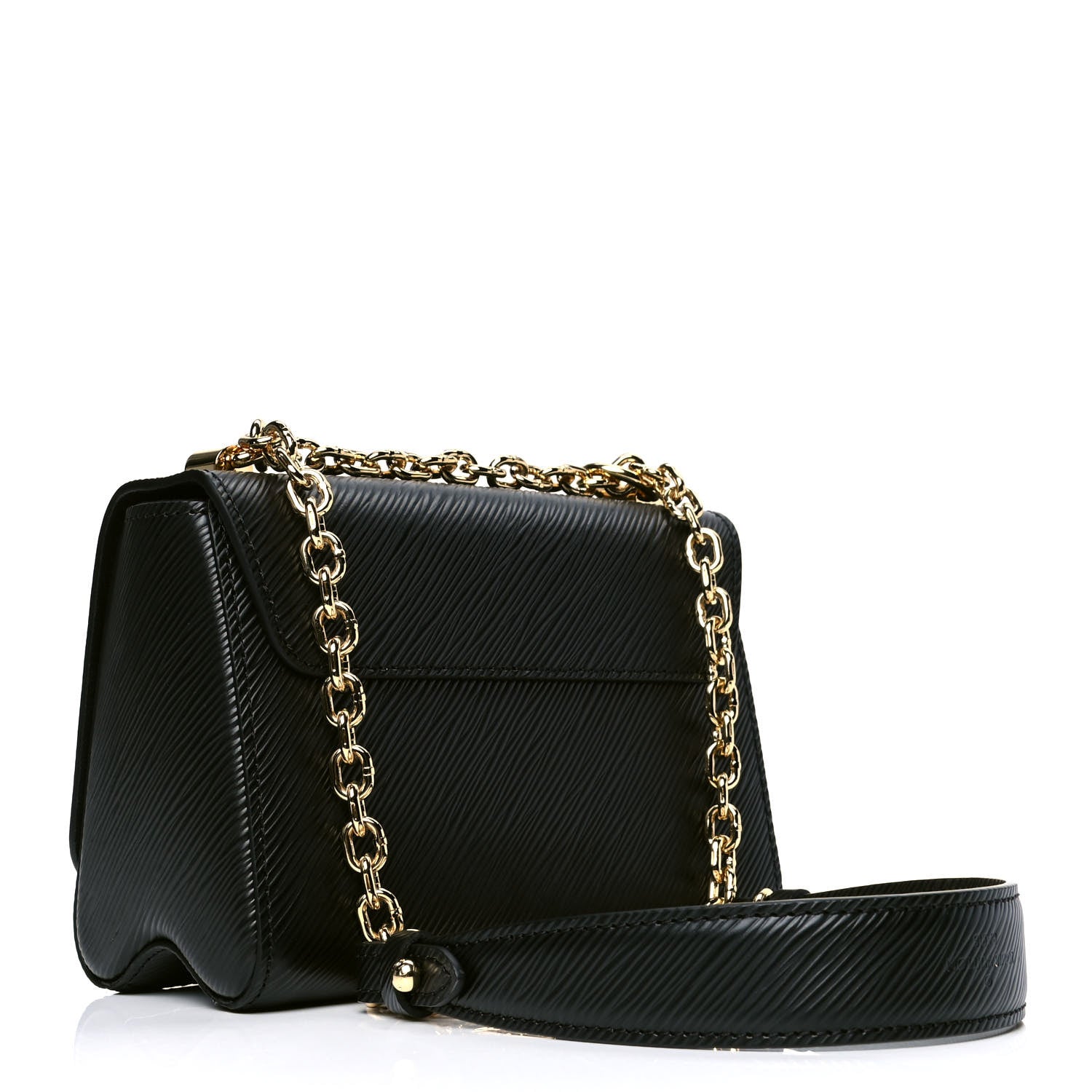 Louis Vuitton Epi Twist Shoulder Bag PM Black 3 of 10