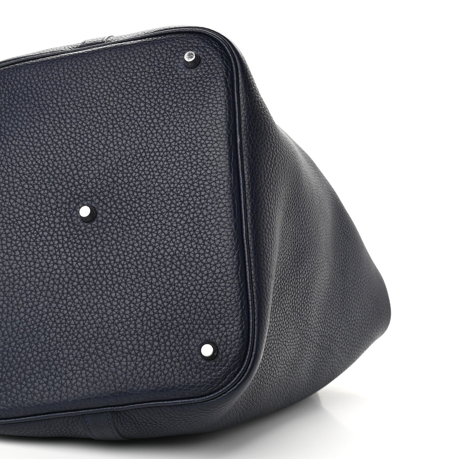 Hermes Taurillon Clemence Picotin Lock 26 GM Bleu Nuit 9 of 9