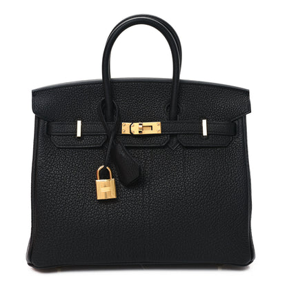 Hermes Togo Birkin 25 Black 1 of 11