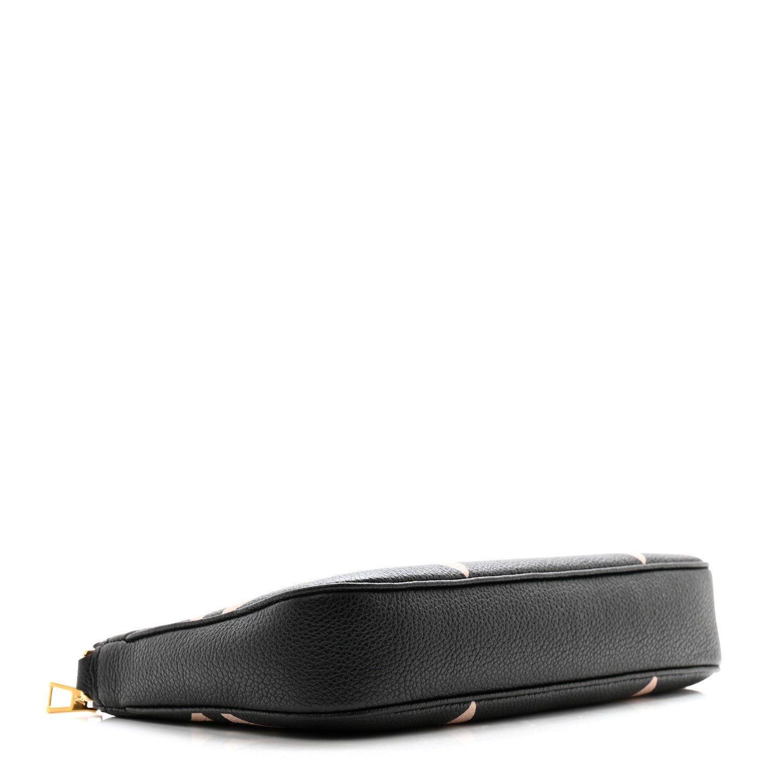 Louis Vuitton LOUIS VUITTON Empreinte Monogram Giant Multi Pochette Accessories Large Pochette Black Beige 4 of 9