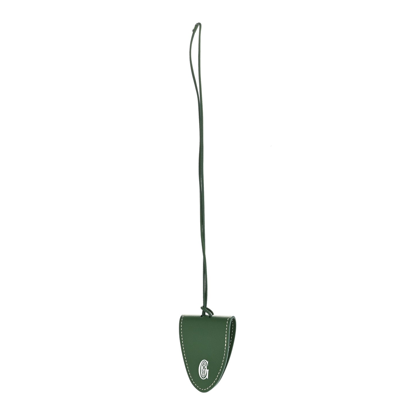 Calfskin Bag Clip Green