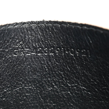 Saint Laurent Grain De Poudre Matelasse Chevron Monogram Credit Card Case Pale Pink 7 of 8