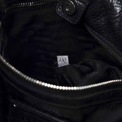 Prada Cervo Antik Bauletto Black 8 of 10