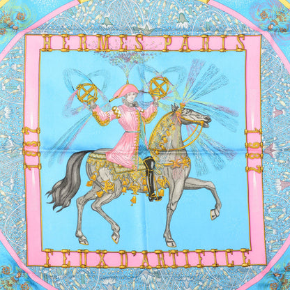 Hermes Silk Feux D'Artifice Scarf 90 1 of 4
